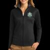 Ladies Vertical Texture Full Zip Jacket Thumbnail