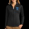 Ladies Vertical Texture Full Zip Jacket Thumbnail