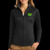 Ladies Vertical Texture Full Zip Jacket Thumbnail