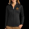 Ladies Vertical Texture Full Zip Jacket Thumbnail