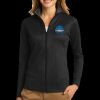 Ladies Vertical Texture Full Zip Jacket Thumbnail