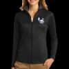 Ladies Vertical Texture Full Zip Jacket Thumbnail