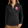 Ladies Vertical Texture Full Zip Jacket Thumbnail