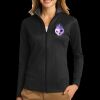 Ladies Vertical Texture Full Zip Jacket Thumbnail