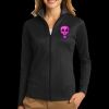 Ladies Vertical Texture Full Zip Jacket Thumbnail