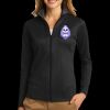 Ladies Vertical Texture Full Zip Jacket Thumbnail