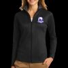 Ladies Vertical Texture Full Zip Jacket Thumbnail