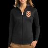 Ladies Vertical Texture Full Zip Jacket Thumbnail