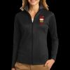 Ladies Vertical Texture Full Zip Jacket Thumbnail