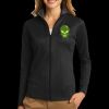 Ladies Vertical Texture Full Zip Jacket Thumbnail