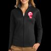 Ladies Vertical Texture Full Zip Jacket Thumbnail