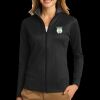 Ladies Vertical Texture Full Zip Jacket Thumbnail