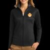 Ladies Vertical Texture Full Zip Jacket Thumbnail