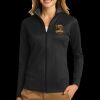 Ladies Vertical Texture Full Zip Jacket Thumbnail
