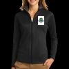 Ladies Vertical Texture Full Zip Jacket Thumbnail