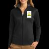 Ladies Vertical Texture Full Zip Jacket Thumbnail
