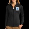 Ladies Vertical Texture Full Zip Jacket Thumbnail
