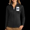 Ladies Vertical Texture Full Zip Jacket Thumbnail