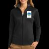 Ladies Vertical Texture Full Zip Jacket Thumbnail