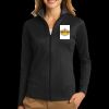 Ladies Vertical Texture Full Zip Jacket Thumbnail