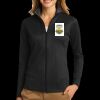 Ladies Vertical Texture Full Zip Jacket Thumbnail
