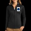 Ladies Vertical Texture Full Zip Jacket Thumbnail