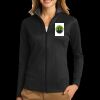 Ladies Vertical Texture Full Zip Jacket Thumbnail