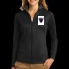 Ladies Vertical Texture Full Zip Jacket Thumbnail