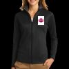 Ladies Vertical Texture Full Zip Jacket Thumbnail