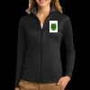 Ladies Vertical Texture Full Zip Jacket Thumbnail