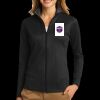 Ladies Vertical Texture Full Zip Jacket Thumbnail