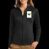 Ladies Vertical Texture Full Zip Jacket Thumbnail