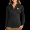 Ladies Vertical Texture Full Zip Jacket Thumbnail