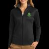 Ladies Vertical Texture Full Zip Jacket Thumbnail