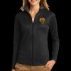 Ladies Vertical Texture Full Zip Jacket Thumbnail