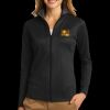Ladies Vertical Texture Full Zip Jacket Thumbnail