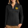Ladies Vertical Texture Full Zip Jacket Thumbnail