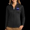Ladies Vertical Texture Full Zip Jacket Thumbnail