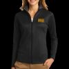 Ladies Vertical Texture Full Zip Jacket Thumbnail