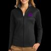 Ladies Vertical Texture Full Zip Jacket Thumbnail