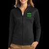 Ladies Vertical Texture Full Zip Jacket Thumbnail