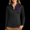 Ladies Vertical Texture Full Zip Jacket Thumbnail