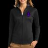 Ladies Vertical Texture Full Zip Jacket Thumbnail