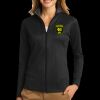 Ladies Vertical Texture Full Zip Jacket Thumbnail