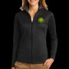 Ladies Vertical Texture Full Zip Jacket Thumbnail