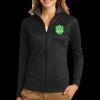 Ladies Vertical Texture Full Zip Jacket Thumbnail