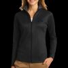 Ladies Vertical Texture Full Zip Jacket Thumbnail