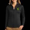 Ladies Vertical Texture Full Zip Jacket Thumbnail