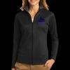 Ladies Vertical Texture Full Zip Jacket Thumbnail