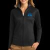 Ladies Vertical Texture Full Zip Jacket Thumbnail
